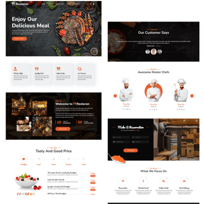 Restoran - Complete Front-end Solution